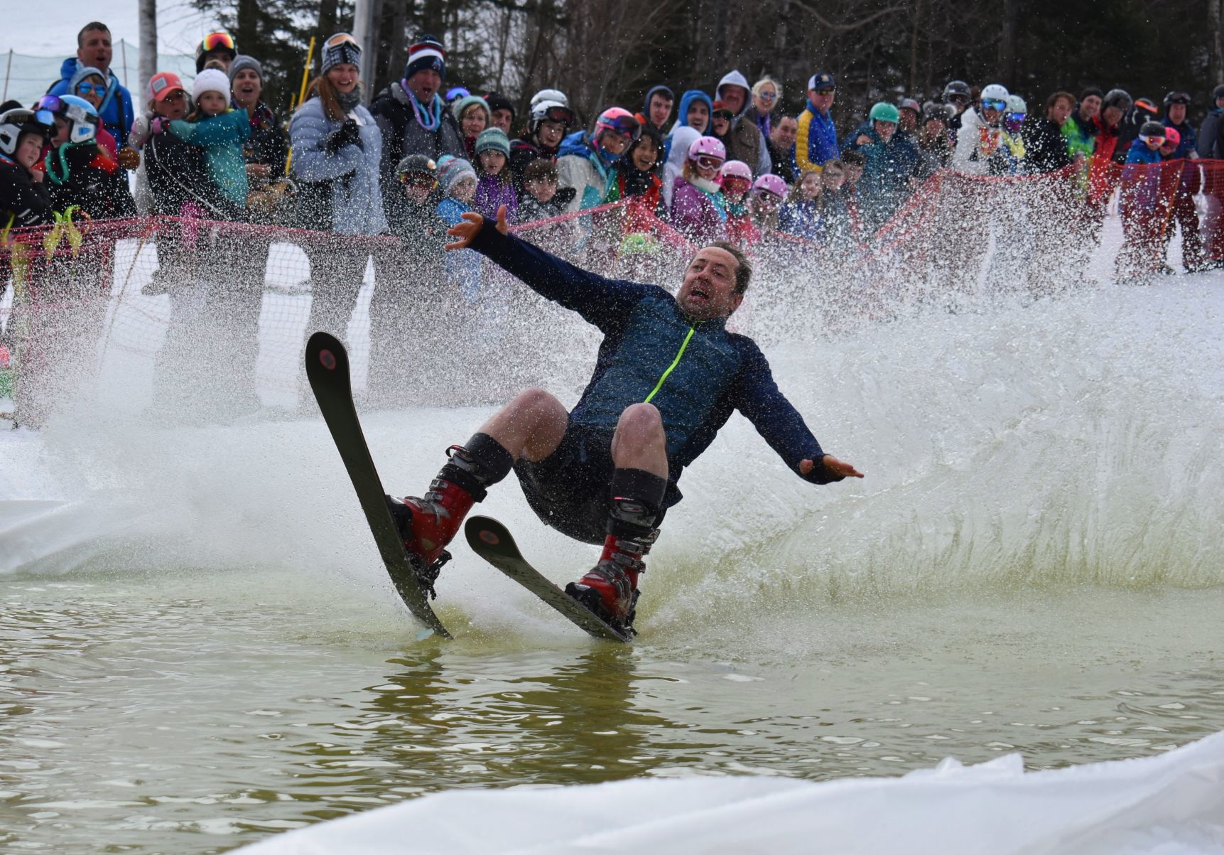 Pond skimming